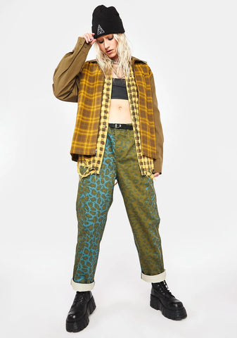 Aberdeen Zip Flannel Shirt