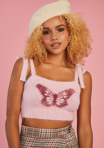 Longing For You Fuzzy Tank Top