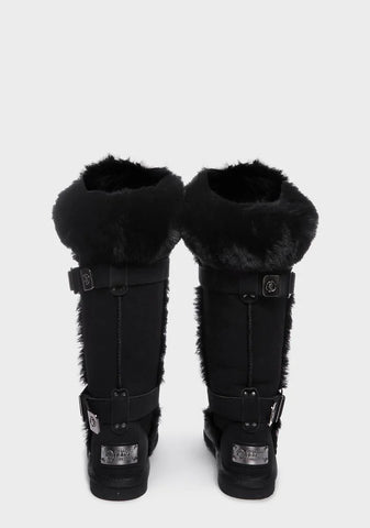 Tsar Tall Satin Boots