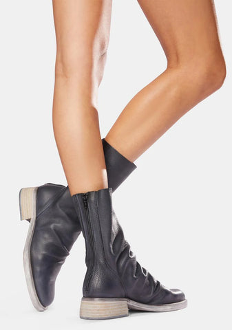 Sutton Tight Slouch Leather Boots