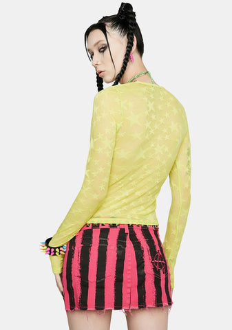 Nuclear Stellar Headliner Fishnet Top