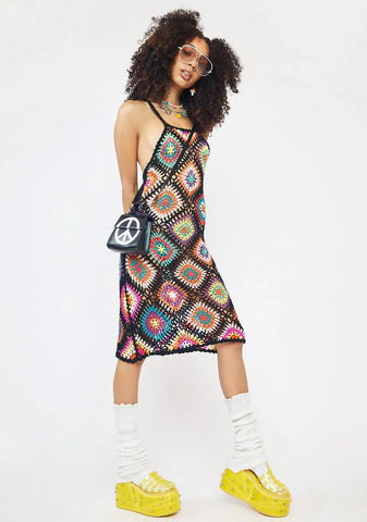 Chasing Dreams Crochet Dress