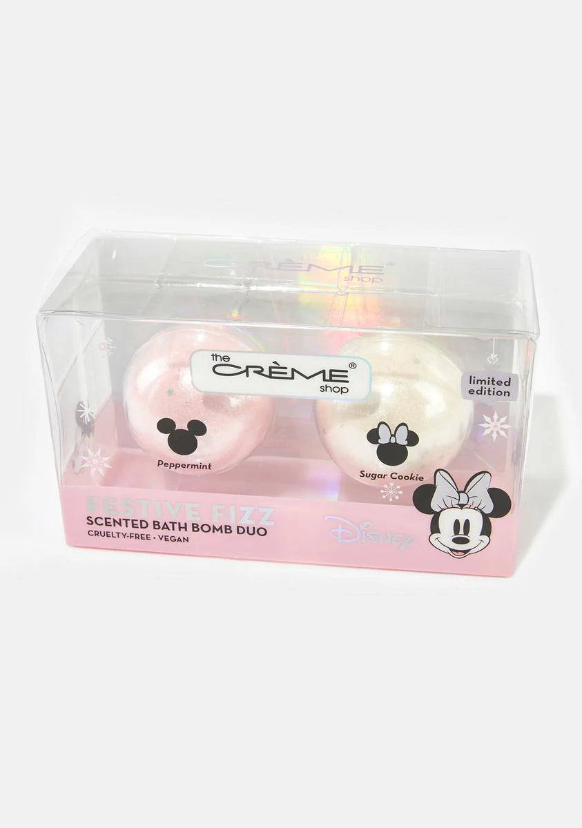 X Disney Festive Fizz Scented Bath Bomb Duo