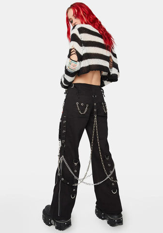 U-Chain Spiked Pants