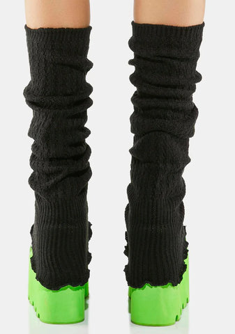 Wicked Just For You Knit Leg Warmers