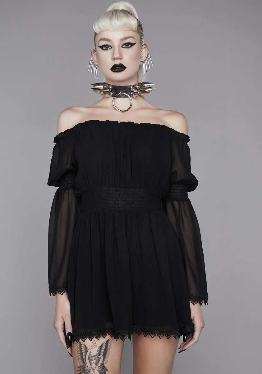 Midnight Perilous Journey Tunic Dress