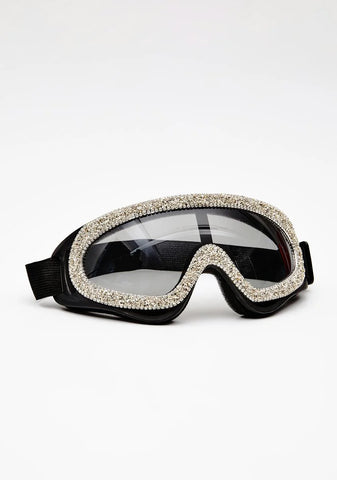 Midnight Freaky Encounters Rhinestone Goggles