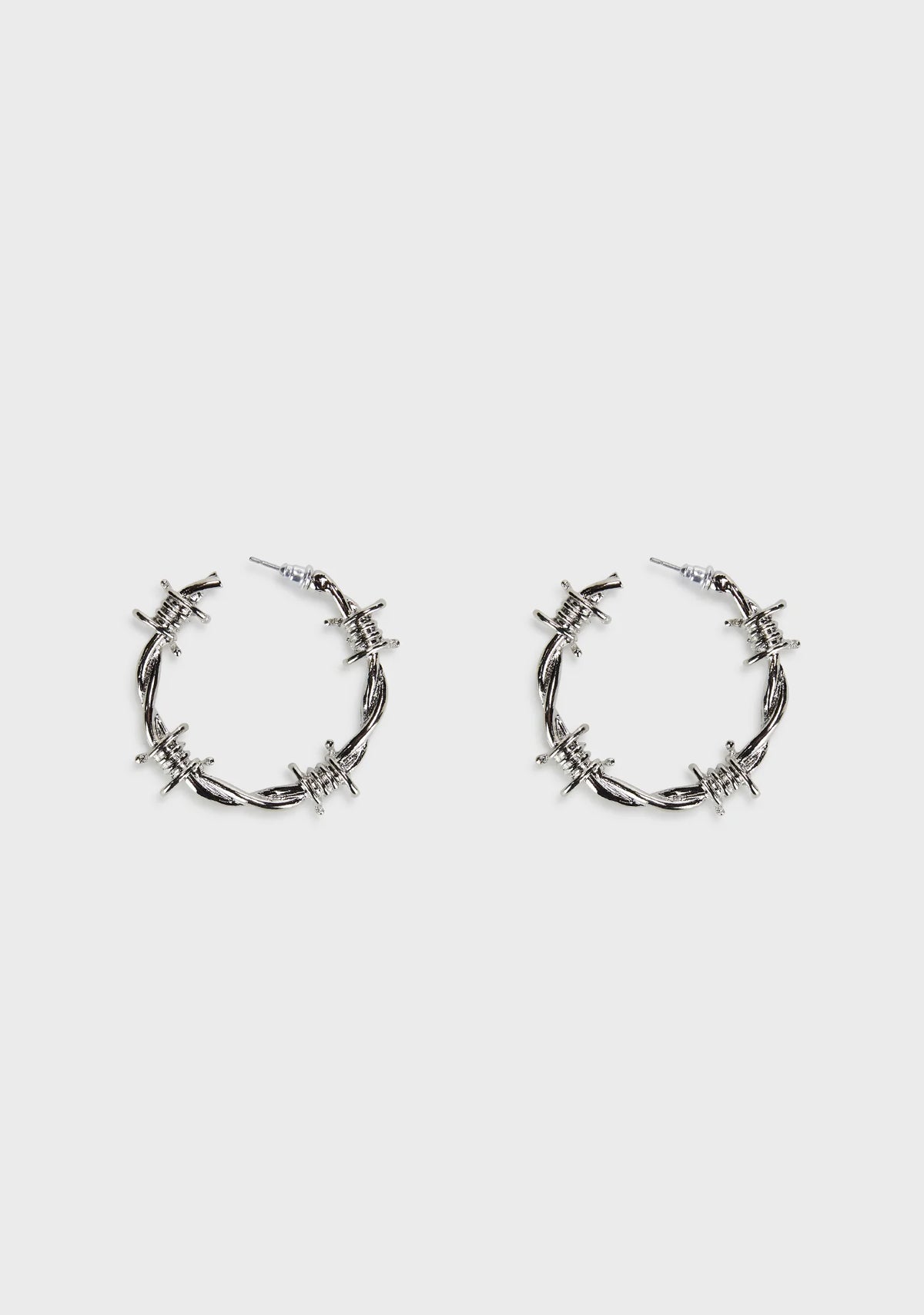 Spiked Soul Hoop Earrings