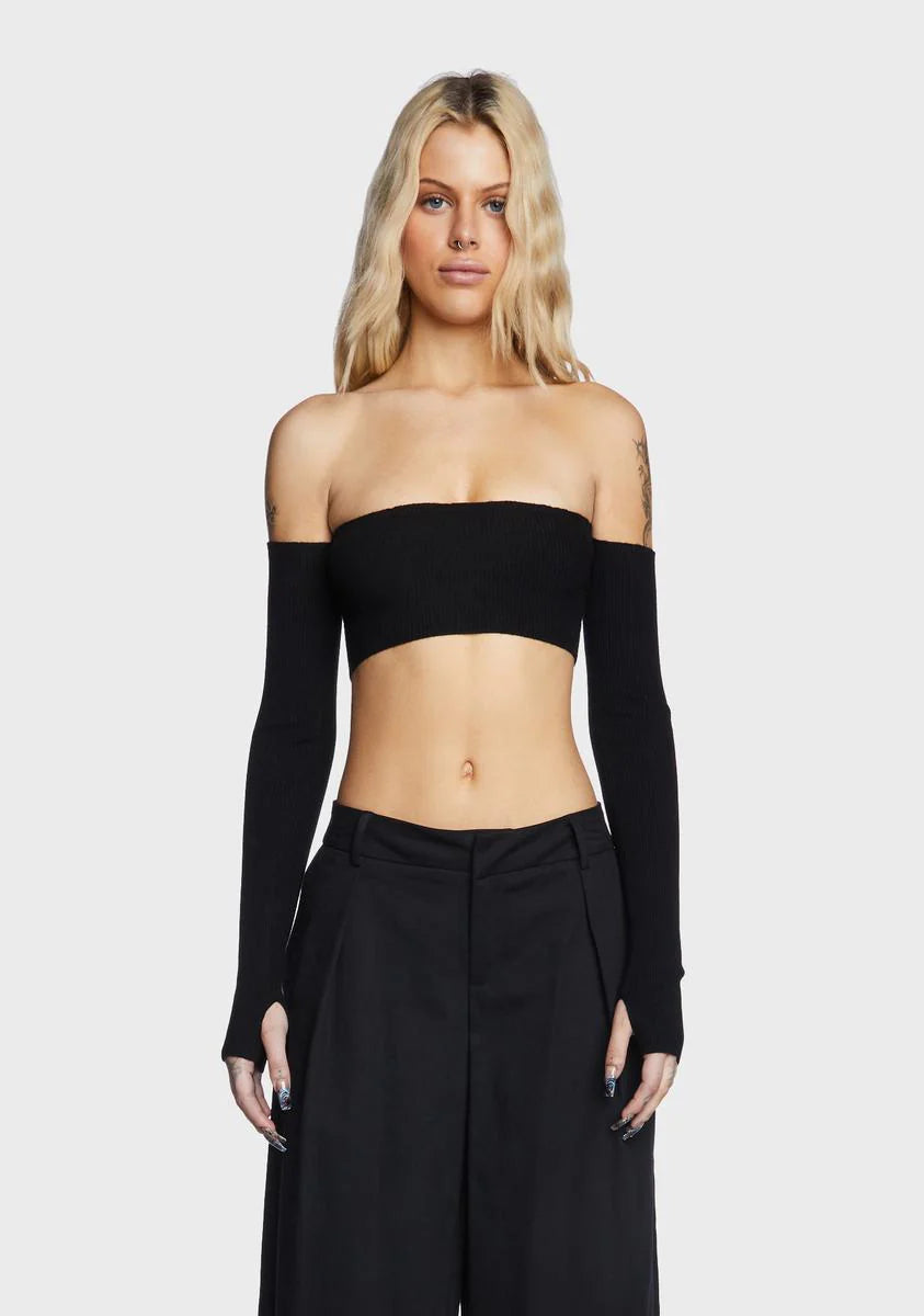 Dylan Knitted Bandeau Top