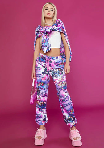 Hot N' Unbothered Graphic Sweatpants