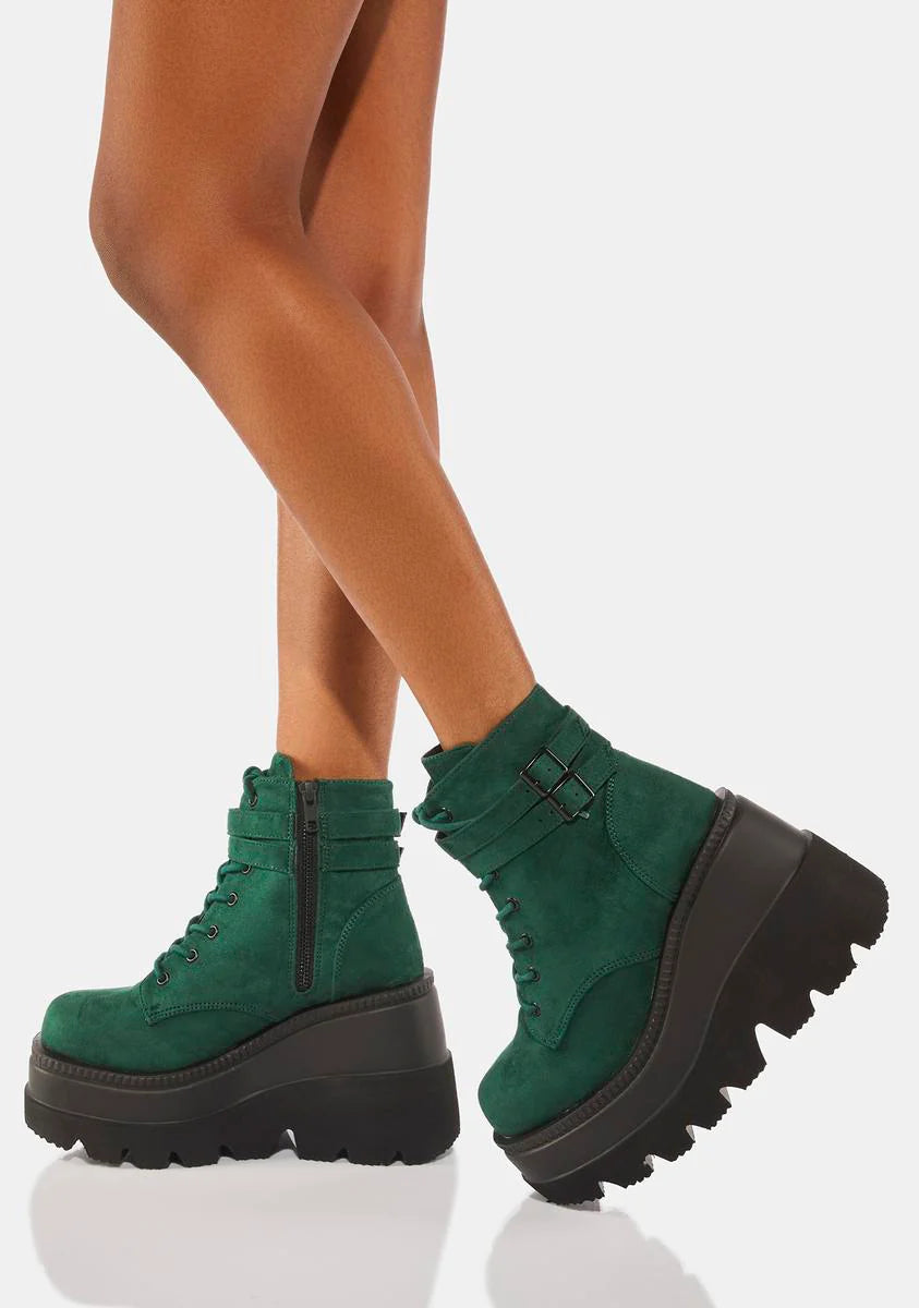 Shaker-52 Platform Ankle Boots