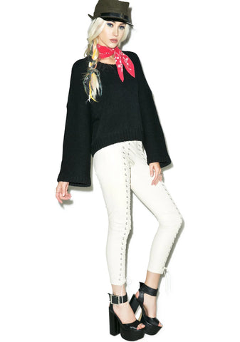 Dreamweaver Hand Knit Sweater - Light Brown