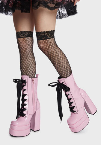 Dollhouse From Hell Platform Boots