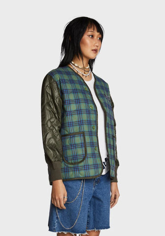 Bowery Plaid Liner Jacket