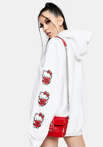 x Hello Kitty Oversized Graphic Hoodie