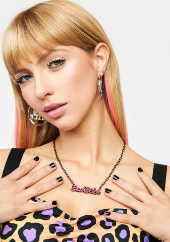 Build A Bitch Chain Necklace