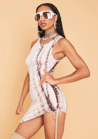 Hay Fever Tie Dye Mini Dress