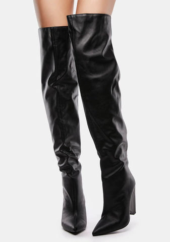 On My Radar Knee High Boots