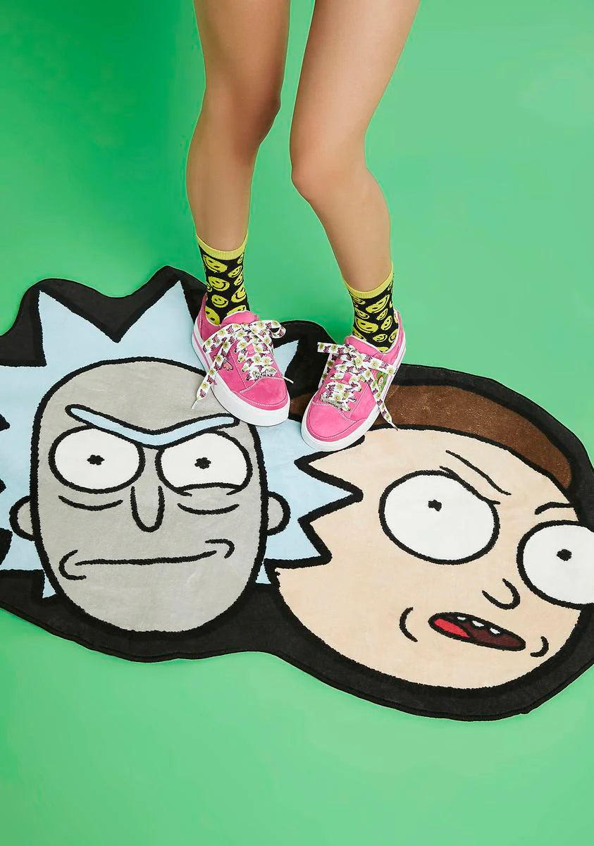 Never Ricking Morty Rug