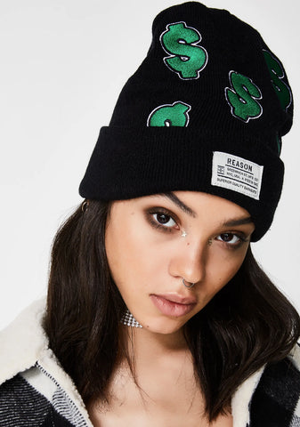 Dollar Signs Beanie
