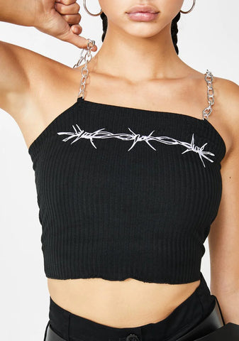 Danger Zone Chain Cami