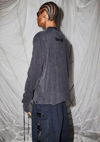 Reverb Unisex Ruched Sleeve T-Shirt