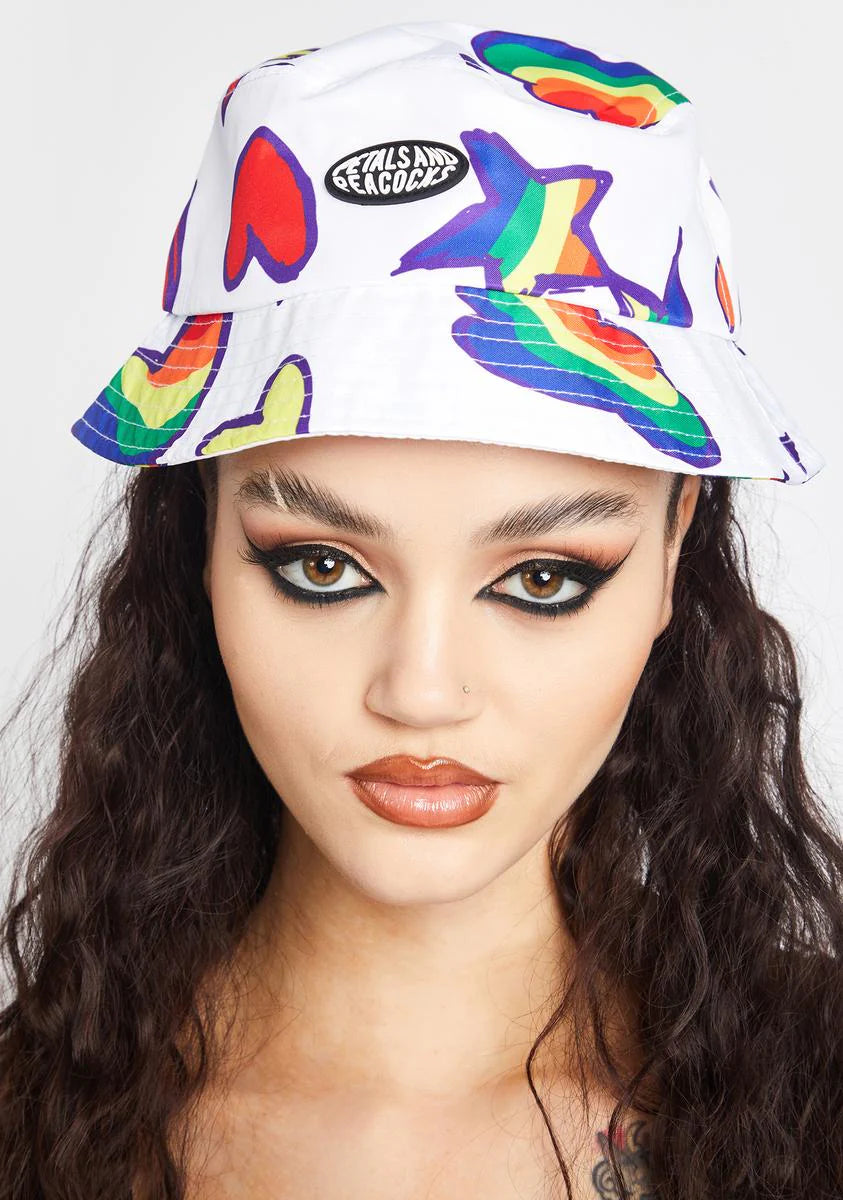Rainbow Galaxy Bucket Hat