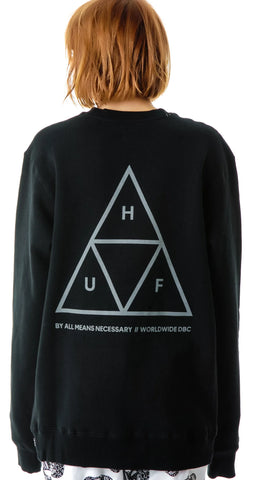 Triple Triangle Pullover Sweatshirt