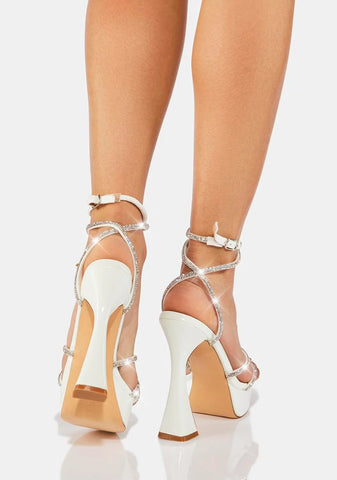 Angel So Impressive Sparkly Platform Heels