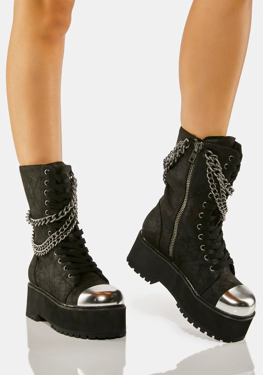 W.I.B. Combat Boots