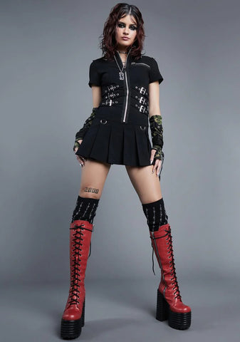 Make Way For Me Platform Boots