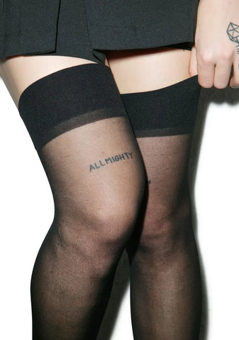 Coquette Sheer Thigh Highs