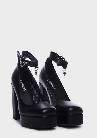 Afterglow Platform Heels