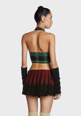 Emerald Love Spiral Corset Top