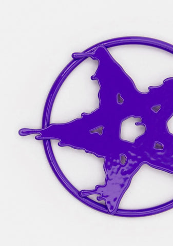 Melting Minds Star Hoop Earrings