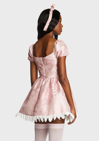 Sweet Smitten Embraces Corset Dress