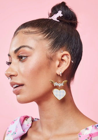 You'll Notice Me Heart Earrings