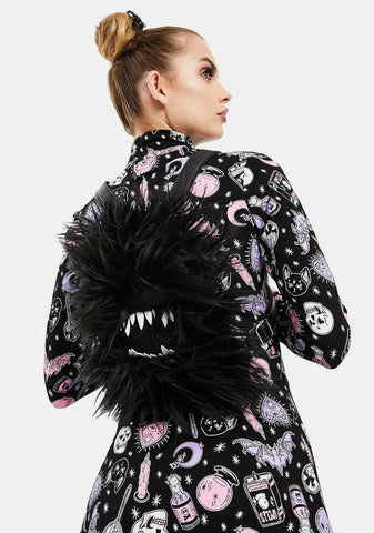 Release The Beast Furry Backpack