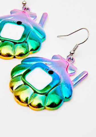 Leave A Message Shell Earrings