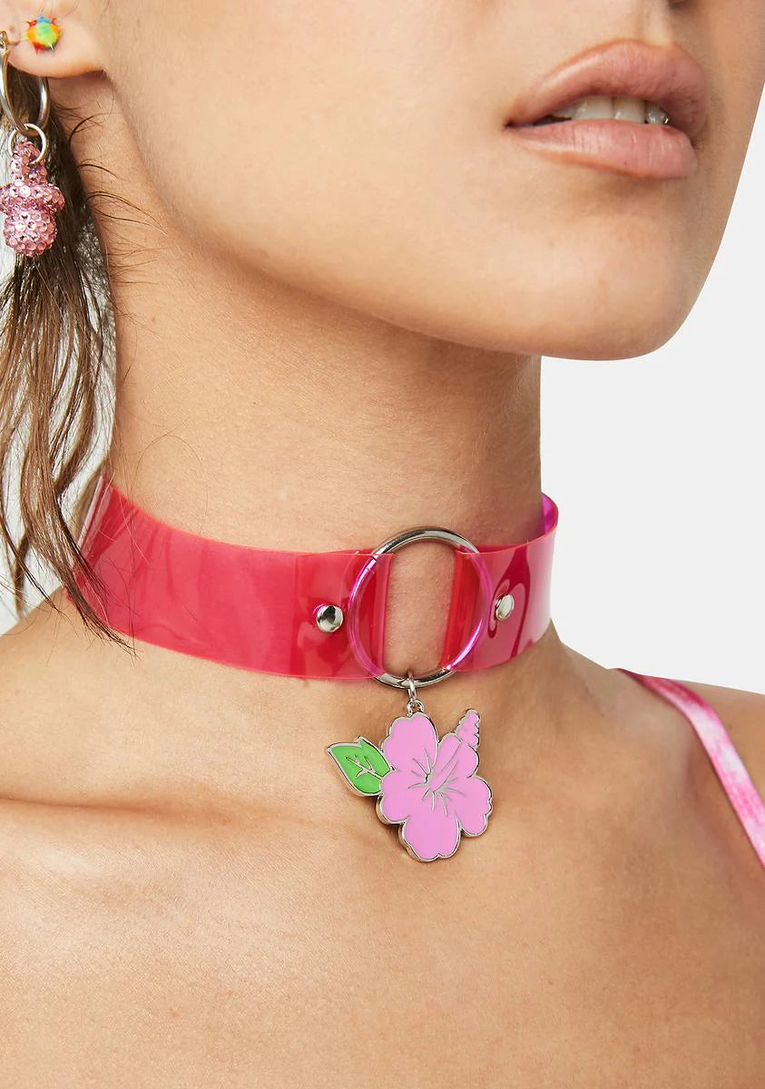 Finding Oasis Hibiscus Choker