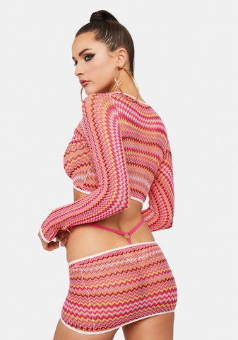 Candy Take You Higher Fishnet Set