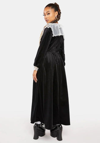Eris Velvet Maxi Dress