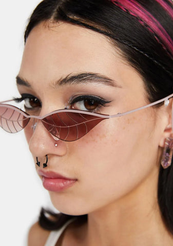 Leaf You On Read Tiny Sunglasses