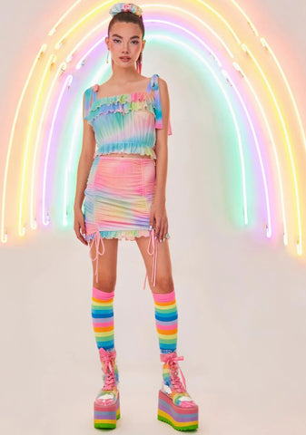 Spreading Kindness Mesh Top