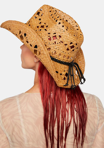 Country Side Straw Cowboy Hat