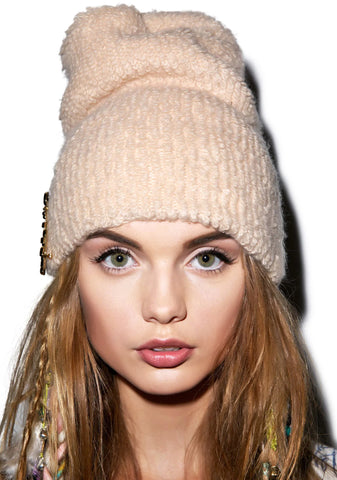 Solid Color Beanie - Light Pink