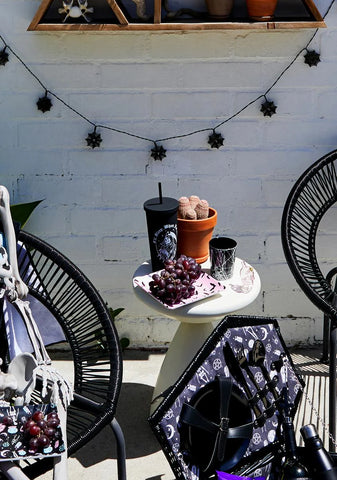 Spinning Out Spider Web String Lights
