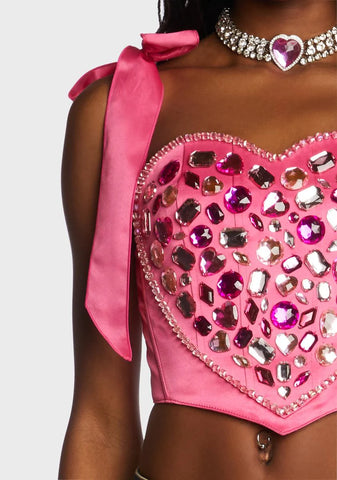 Dazzle Me Corset Top