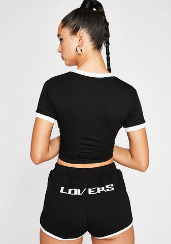 Luxe Lovers Hot Shorts Set