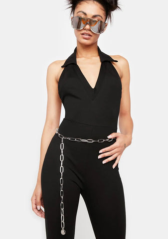 Silver Chain Link Belt